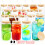 Glass Tea Cup 500ml Clear Plain Set of 6 1