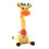 Girafa de pelúcia dançante com controle de volume e música. 1
