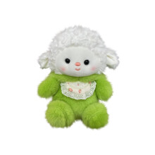 Peluche de cordero con gorro para dormir - Peluche suave y tierno