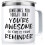 White Stainless Steel Vacuum Mug 14oz 1