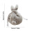 Easter plush bunny drawstring bag with ears 1 piece 4