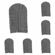 Pămătuf reutilizabil din fleece 19x11 cm, gri
