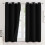 Blackout Curtains for Bedroom, Polyester, Grommet, 2 1