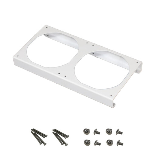 Verlengbeugel voor computerkastventilator van metaal, 12 cm