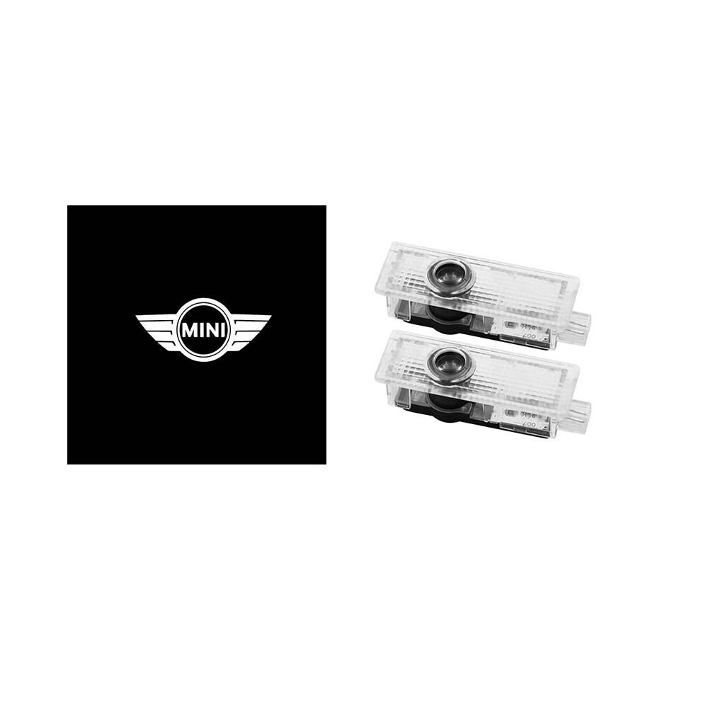 (Mini Logo) Car 2X Led Door Logo Welcome Courtesy Laser Projector Lamp Emblem Puddle Light 693157022867