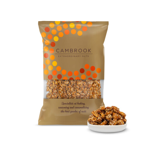 Cambrook - Caramelised Sesame Peanuts, 1kg Bag 2