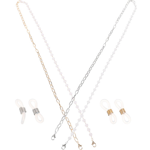 Λουριά Γυαλιών Αλυσίδα από Κράμα Golden2Pieces