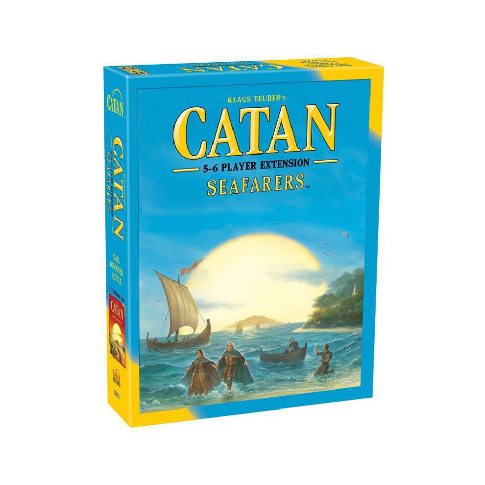 (5/6 Expansion) Build Trade Seafarers Settle Expansion For The Catan Board Game Game Family Card