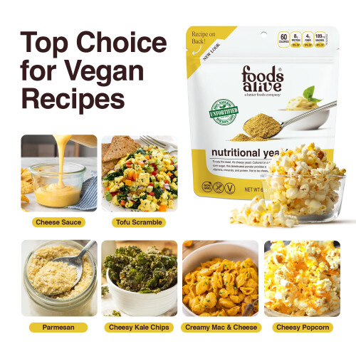 Foods Alive - Nutritional Yeast - 6 oz. 2