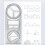 1/2/3 Pcs Geometric Ruler Draft Ruler Mathematics Drawing Ruler Measuring Tool 4