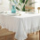 Cotton Ruffled Tablecloth Nordic Style 4