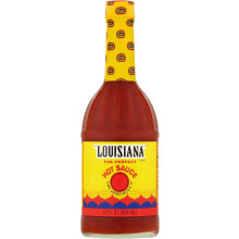 Louisiana Hot Sauce 354ml - Popular 12oz American Sauce - Hot Chilli Sauce - US IMPORT - (Pack of 1)