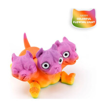 3D Printed Multi-Joint Three-Headed Dog Figure 1pc