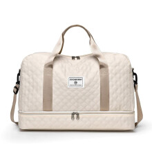 Wasserabweisende Reisetasche mit Argyle-Muster, 1 Stück