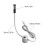 Positioning Light, Line Precision Alignment Tool, Hands-Free Precision Quilting Aid Tool, Portable Work Lights 4