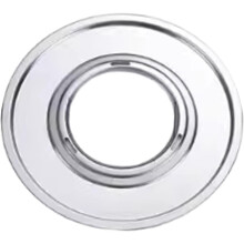 Anello di cottura a vapore in acciaio inox per vaporiere di bambù, 23 cm
