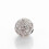 Mărgele cubice de zirconiu, rotunde, de 8 mm, 10 buc. 1