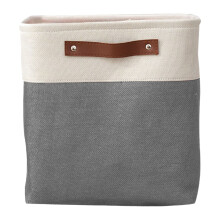 Panier de rangement en tissu avec poignées – Pliable, Grand