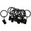 Gardinenringe mit Clips, 25 mm und 32 mm, 12er-Pack 2