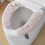 Toilettensitzbezug aus Plüschbär – Waschbar, mit Doppelklappe 4