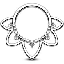 Septum Rings, 16G Lotus Septum Jewelry, Stainless Steel Helix Earrings for Women, Cute Piercing Jewelry