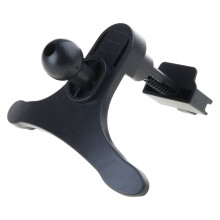 Suport telefon pentru ventilație auto cu clemă cu cap sferic de 15 mm