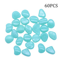 Glow-in-the-Dark Pebbles (50 pcs) – Luminous Garden Stones for Pathways, Lawn & Landscape, Eco-Friendly Solar-Powered Night Safety Decor, compatible