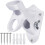 Support de mât de drapeau robuste en aluminium – 45/90 1