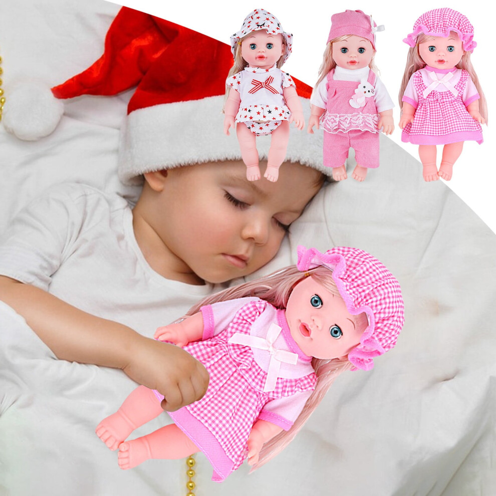 Reborn Baby Dolls, Clearance Toys Girls! Dress Up Dolls Play House Simulation Dolls Soft Newborn Dolls With Clothes Children's Sleeping Dolls