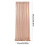 Rose Gold Sequin Backdrop Curtain 61x243cm 3