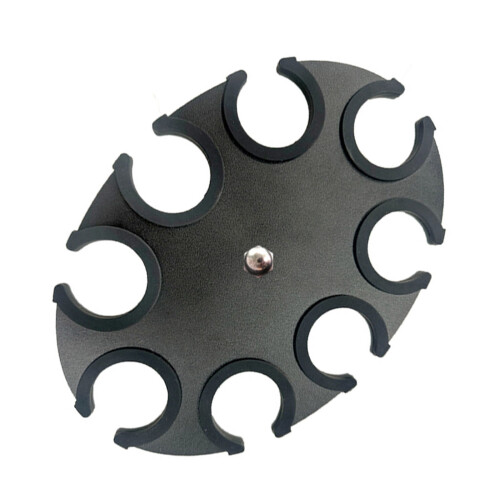 Microphone Stand Tray Bracket 8-Slot Silicone Case