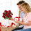 Artificial Roses Bouquet with 7 Heads for Home Wedding 7