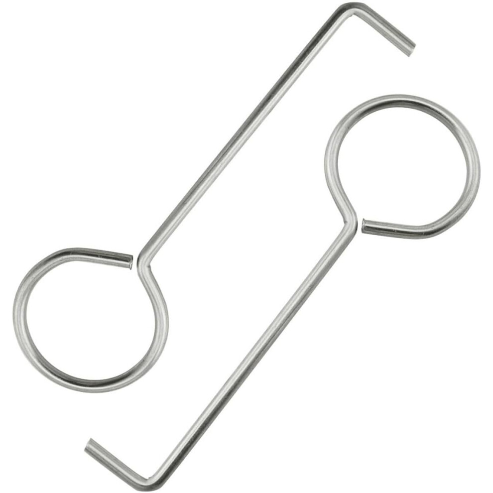 7Pcs Stainless Steel Drain Grate Puller Lift Out Key Drain Key Lifting Hooks For Easy Shower Drain Cleaning Silver 9426043463847