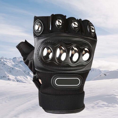 Motorradhandschuhe mit Stahllegierungsschutz und Touchscreen 2
