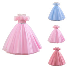 Robe rose pour fille, robe légère multi-occasions – Modèle « Piano Host » pour demoiselle d'honneur, robe de cérémonie polyvalente pour