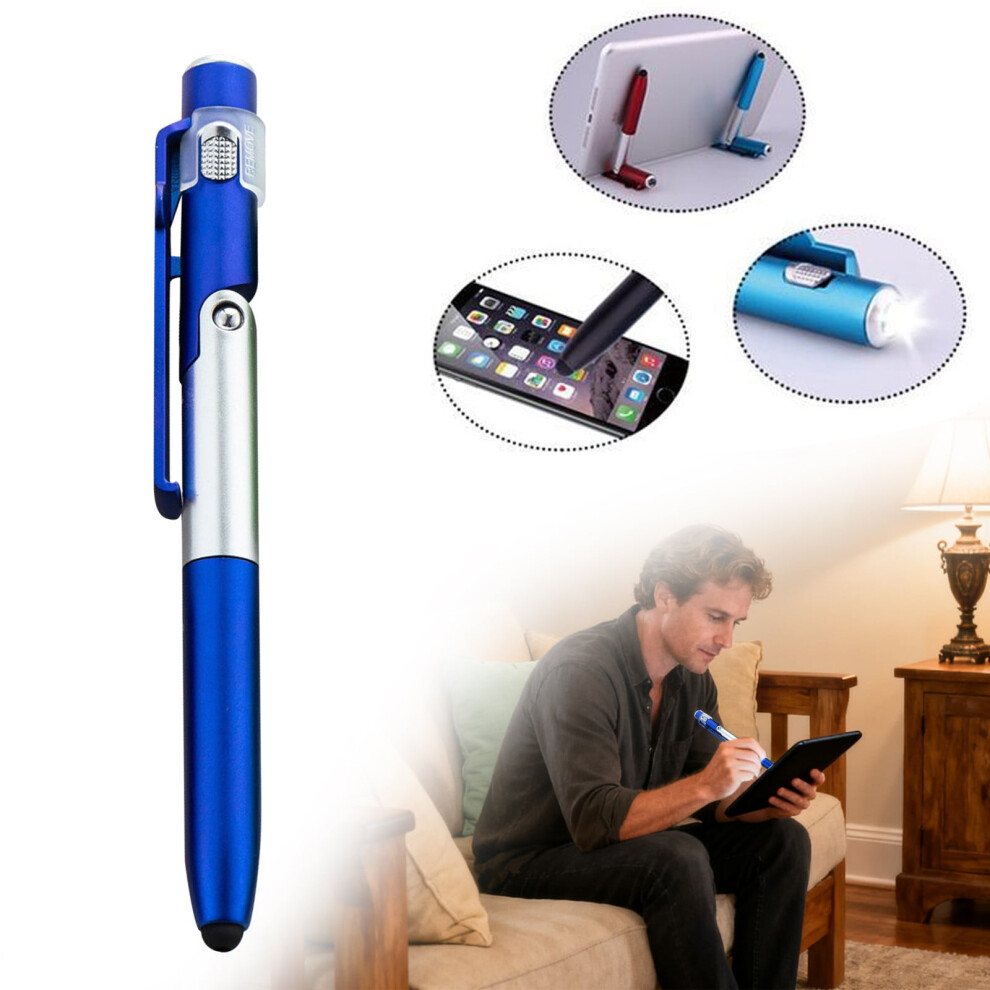 Flash Pen With Tip Foldable Ballpoint Stylus 1 Light 959263964140