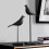 Statue d'oiseau en résine, sculpture décorative pour la maison 5