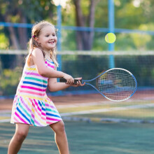 1Set Lightweight Alloy Tennis Racket Black for Developing Stroke Mechanics and Technique