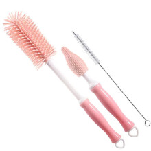 Baby Bottle Straw Brush For Daily Use And High Temperature Resistance 11.8X2.4X2.4in 1 Set