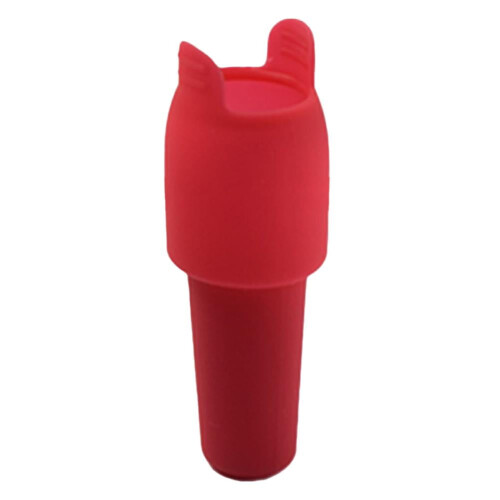 Silikon-Weinstopfen – Schwarz, Rot, Braun, Grau, 4er-Pack