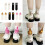 Αεριζόμενες κάλτσες με σχέδια καρτούν γάτας για γυναίκες 3
