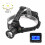 Linterna frontal recargable USB con pantalla digital (1 unidad) 1