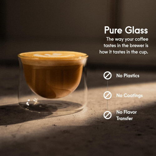 Ensemble de 2 verres à latte FLUR – 20 cl, double paroi 2