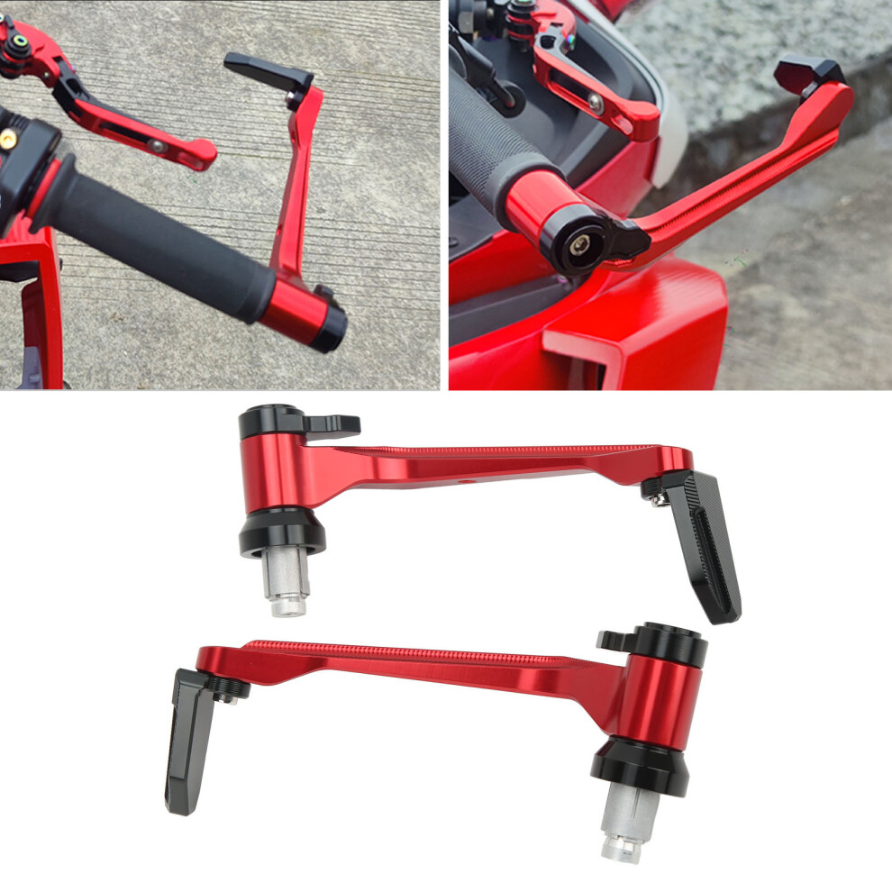 Motorcycle Hand Guards For 22Mm Bars Red 7340572135209