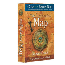 (The Enchanted Map)Tarot Oracle Board Game Party Witch Fairy Animal Goddess Angel Moon Prince Cards