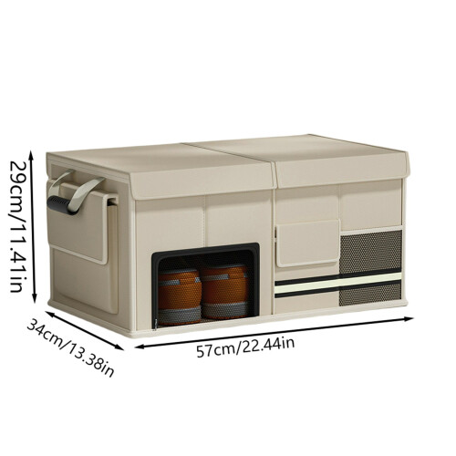 Folding Cloth Trunk Organizer for Vehicle 2