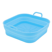 Tapis de friteuse carré en silicone de 20,5 cm