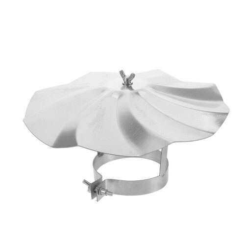 4Pièces Chapeaux Ventilation Acier Pour Poêle Toit