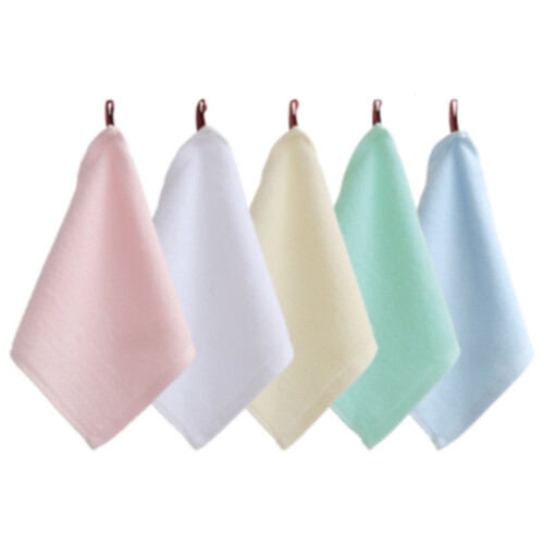 Vita bomullshanddukar 25x25 cm 5-pack 1