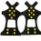 Outdoor Crampons Ice Traction Cleats 4 Pcs 2